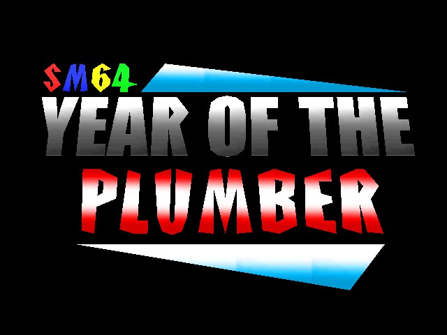 Super Mario 64 - Year of the Plumber (c3 demo) Title Screen